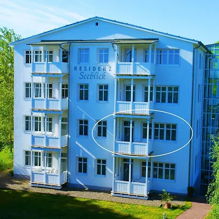 公寓 Residenz Seeblick, 10 Mit Balkon Und Ostseeblick *